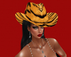 Cowgirl Hat (Tiger )