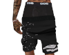 spder pro black shorts