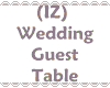 (IZ) Wedding Guest Table