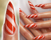 B. Candy Cane Nails