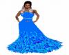 W! Blue dress