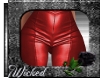 *W* Red Leaather Pants