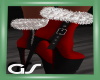 GS Red Fur Boots