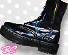 ♥Blk Rainbow boot