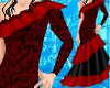 Red Flamenco Dress