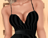 F*patterned black dress