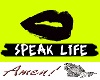 Speak Life Banner (M/F)