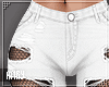 [Anry] Bavis White Jeans