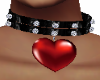 Red Heart Collar