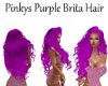 Pinkys Purple Brita Hair