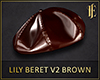 EF Lily Beret v2 Brown