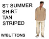 ST SUMMER SHIRT TAN