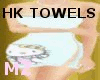 ~MZ~HELLO K TOWEL B BLUE