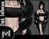 [MLA] Glitter Boa black