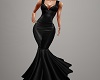 ~CR~Black Fishtail Gown