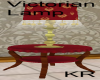*KR-Victorian Suede Lamp