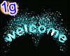 welcome sign