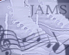 [J] All White Jordans' F