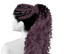 purple hair dreadlocks,