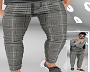 Gray Plaid Pants