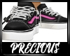 Pink/Black Sneakers
