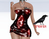 Dress red Scales Latex