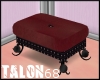 (T68) Leather Ottoman