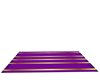 purple and gold rug