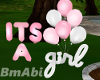 Its A Girl Balloons