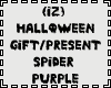 (IZ) Gift Spider Purple