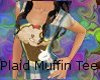 Plaid Muffin Tee