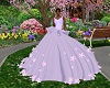 Lavender Bridal Gown
