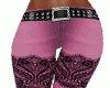 Pink Lace Jeans RLL