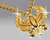 Egyptian Eagle Gold Neck