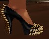 Pumps Spikes Gold
