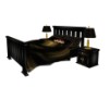 Gold Accent Bed