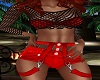 BML Sexy Red Shortoutfit