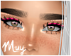 m. Lily brows dark