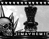 Goth Pvc Throne