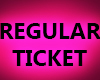 REGULAR SHOW TICKET