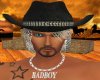 jr cowboy b&w hat