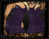 .Lox. Purple Plaid Dress