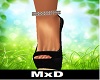 MxD-ankle chain gold