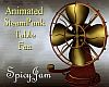 Anim Steampunk Table Fan