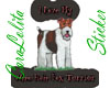 Fox Terrier Sticker 3