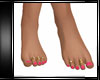 Feet Hot Pink