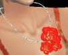 necklace flower set JB