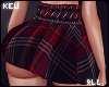 ʞ- Red Tartan Skirt !