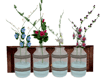 Rustic Jars Wall Vases