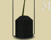 Black Flower Pot